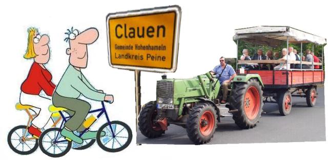 fahrt nach clauen
