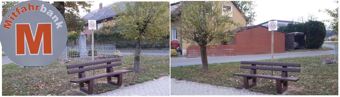 Mitfahrerbank 